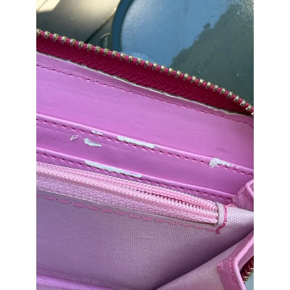 Pretty Guardian Sailor Moon Zip Around Wallet Pink Bow Anime Kawaii